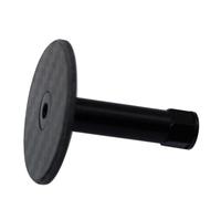 Disque de butée en fibre de carbone pour vélo pliant, vis en titane, tige de selle, béquille à disque, noir