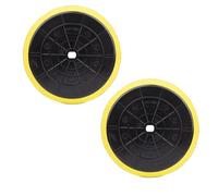 Disque de cirage pour réparation de rayures, 2 pièces, avec adhésif fort, polissage pour les détails automobiles et l ' automobile