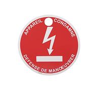 Disque de condamnation ø80 mm avec trou de fixation (Spécial protection Hybride et électriques) - OE 0563 - CLAS Equipements