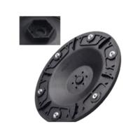 Disque de coupe 190,3 mm (1 pièce), compatible avec les outils jardin Dreame A1 et accessoires for plateau tournant à 6 lames for tondeuse gazon(1PCBLACK-Lawn Mower)