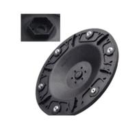 Disque de coupe 190,3 mm, compatible avec Dreame, outils de jardinage familiaux A1, plateau tournant à 6 lames, accessoires for tondeuse à gazon(1PCBLACK-Lawn Mower)