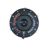 Disque de coupe compatible avec ECOVACS Goat o500, o800, o1200 avec protection et 6 lames - Disque de coupe pour robot tondeuse et plateau de couteau, ne bloque pas l'herbe, durable et sûr