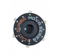 Disque de coupe compatible avec Mova 600, 1000 avec protection et 6 lames - Disque de coupe pour robot tondeuse et plateau de couteau, ne bloque pas l'herbe, durable et sûr