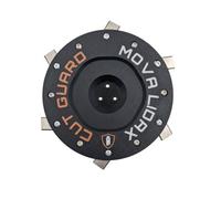Disque de coupe compatible avec MOVA LiDAX Ultra 800, 1200, 1600 - Avec protection avec 6 lames - Plaque de coupe et plateau de coupe pour robot tondeuse - Ne bloque pas par l'herbe, durable et sûr