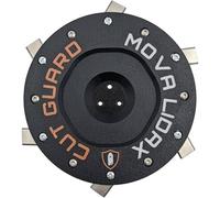 Disque de coupe compatible avec MOVA LiDAX Ultra 800, 1200, 1600 - avec protection, incl. 6 lames - plateau de coupe & porte-lames pour robot tondeuse, ne se bloque pas à cause de l’herbe, durable