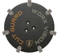 Disque de Coupe Compatible avec Worx Landroid Vision Cloud WR312E, WR318E, WR330E - Plateau de Coupe pour Robot Tondeuse avec 7 Lames - pour modèles 1200 m², 1800 m² et 3000 m²