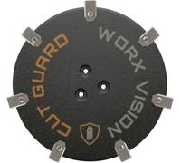 Disque de Coupe Compatible avec Worx Vision Cloud WR303E, WR304E, WR305E, WR306E, WR308E - Plateau de Coupe pour Robot Tondeuse avec 7 Lames - Pièce de Rechange Durable