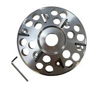 Disque De Coupe De Sabot, Couteau De Coupe De Sabot De Bétail, Plaque De Coupes De Sabot, Disque En Alliage D'acier Inoxydable, 6 Lames,Disques De Coupes De Sabots Pour Bétail