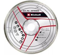 Einhell Disque de coupe diamant pour coupe-carrelage Ø180×25,4 mm, jante diamant 6 mm, 8 500 tr/min