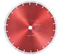 vidaXL Disque de coupe diamanté 143240 – Acier 300 mm – Rouge G
