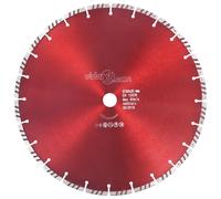 Disque de Coupe Diamanté avec Acier Turbo 350 mm Lame Scie à Table vidaXL