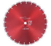 Disque de Coupe Diamanté avec Acier Turbo 350 mm Lame Scie à Table vidaXL