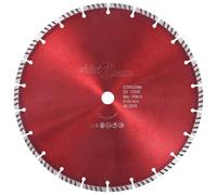 vidaXL Diamantzaagblad met turbo 300 mm staal143223 G