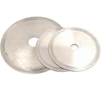 Disque de coupe en diamant, roue de lame de scie for pierre précieuse de Jade, cristal d'agate, coupe 100mm 110mm 150mm 160mm 200mm 250mm 1 pièce(250x25x1.0mm)