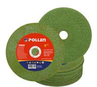 Disque de coupe en métal de 4 pouces, meuleuse d'angle, meule en acier inoxydable, lame de disque de coupe, roue en résine à Double maille 5 pièces