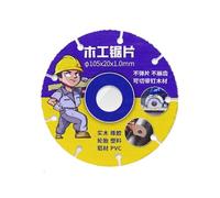 Disque de coupe for bois massif, 1 pièce, 105/110/115/125 mm, lame de scie for meuleuse d'angle(115mm-1pcs-ying wen)