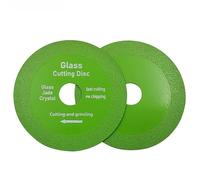 Disque de coupe for verre, 100/110/115/125 mm, lame de scie ultra-fine, diamant, jade, bouteille de vin, céramique, meuleuse d'angle(115mm)