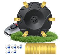 Disque de coupe, plaque de lames, compatible avec les tondeuses robotisées DREAME MOVA, plaque de lames de rechange avec 10 lames, lame de tondeuse