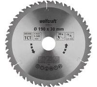 Lame de scie circulaire au carbure Wolfcraft 6736000 190 x 30 mm Nombre de dents: 30 1 pc(s)