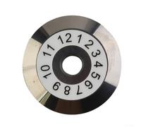 Disque de couperet en fibre de carbure avec 12 positions de coupe, lame de rechange de 20 mm de diamètre compatible avec FC-6S, FCP-22L, KPT-6S, KP-06 Fusion Splicer pour optique