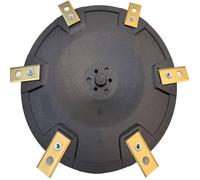 Disque de couteau de 190.3mm for Dreame A1, outils de jardin familial, lame à 6 lames, accessoires de plateau tournant, tondeuse à gazon, 1 pièce(A SET (6BLADE))