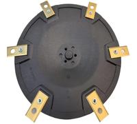 Disque De Couteau De Remplacement À 6 Lames De 190.3mm, Compatible avec Dreame, Pièce De Rechange for Tondeuse À Gazon A1