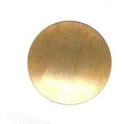 Disque de cuivre, Disque rond en laiton C28000, plusieurs tailles(60mm x 2mm 1pc)