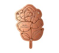 Disque de cuivre pour bassin, support à point renforcé et compatibilité universelle, disque purificateur en cuivre pour bassin, fontaines d'extérieur, bols d'eau, jardin, cour, terrasse