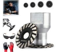 Disque de découpe de précision diamanté (40 mm/50 mm), lame diamantée haute densité, mini-lame de scie diamantée avec bride, scie à métaux pour utilisation à sec ou humide (Flange*1+30cm)