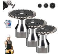 Disque De Découpe Diamanté De Précision (40 Mm/50 Mm), Lame Diamantée Haute Densité Pour Meuleuse D'angle, Disque De Coupe Diamanté Pour Métaux, Granit, Marbre, Céramique Et Carrelage(40MM-3PCS)