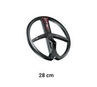 XP Metal Detectors Disque FMF 28cm avec protège Disque & Bas de Canne pour détecteur de métaux Deus II - Disque à Technologie multifréquences simultanées de 4 à 45kHz! (D28FMF)