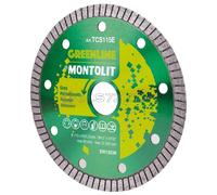 DISQUE DE DIAMANT POUR GRÈS VITRIFIÉ ET CÉRAMIQUE MONTOLIT TURMONT TCS-E