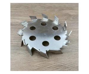 Disque de dispersion rond en dents scie acier inoxydable 304, 5 à 15 cm, for mélangeur Équipements de laboratoire