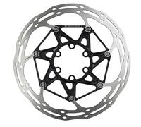 Sram Rotor Centerline 6b Brake Disc Argenté 140 mm Black / Silver