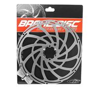 Disque de frein 6 trous compatible avec renfort supplementaire 2mm + 6 vis Newton Brakco Shimano VAE E-Bike Argenté