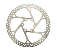 Disque de frein 6 trous compatible bord rectifie pour la securite Newton Brakco Shimano Argenté