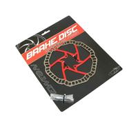 Disque de frein 6 trous compatible centre Newton Brakco Shimano Argenté