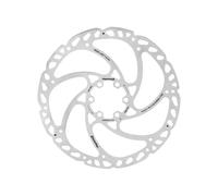 SwissStop Disque de frein Catalyst One 6 trous – 203 mm – Argenté/Noir