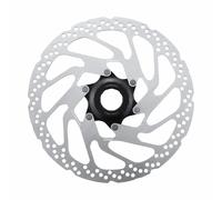 Shimano Disque de frein Deore SM-RT30 203 mm Center Lock Argenté/Noir