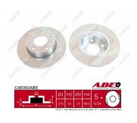 Disque de frein ABE C4E002ABE, 1 pièce