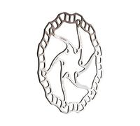 Disque De Frein Aro 08 180Mm Blanc 305500235 ASHIMA Freins Vélo