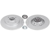 2x A.B.S. 18130C Coated Disque de frein convient pour PEUGEOT 308 SW I (4E, 4H)