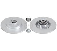 Disque De Frein Arrière 268Mm Avec Capteur Abs A.B.S. Pour Citroën Berlingo