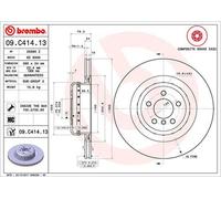 Disque De Frein Arrière 385MM BREMBO Pour BMW X5