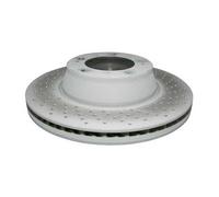 1x Disque de frein ATE 24.0128-0196.1 convient pour PORSCHE