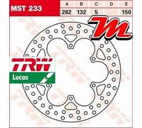 1x Disque de frein TRW MST233 convient pour