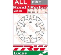 Disque de frein Arrière TRW Lucas MST330 BMW F650 650 GS Dakar E650G 04-07