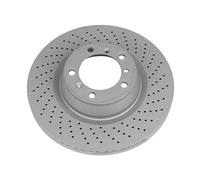 Disque de frein arrière Zimmermann pour Porsche 997 Turbo, GT2 & GT3 - côté d...