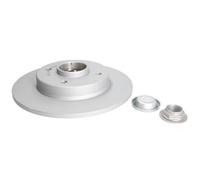 Disque de frein ATE 24.0109-0100.2 arrière, plein, 1 pièce