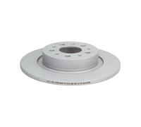 Disque de frein ATE 24.0110-0393.1 arrière, plein, 1 pièce